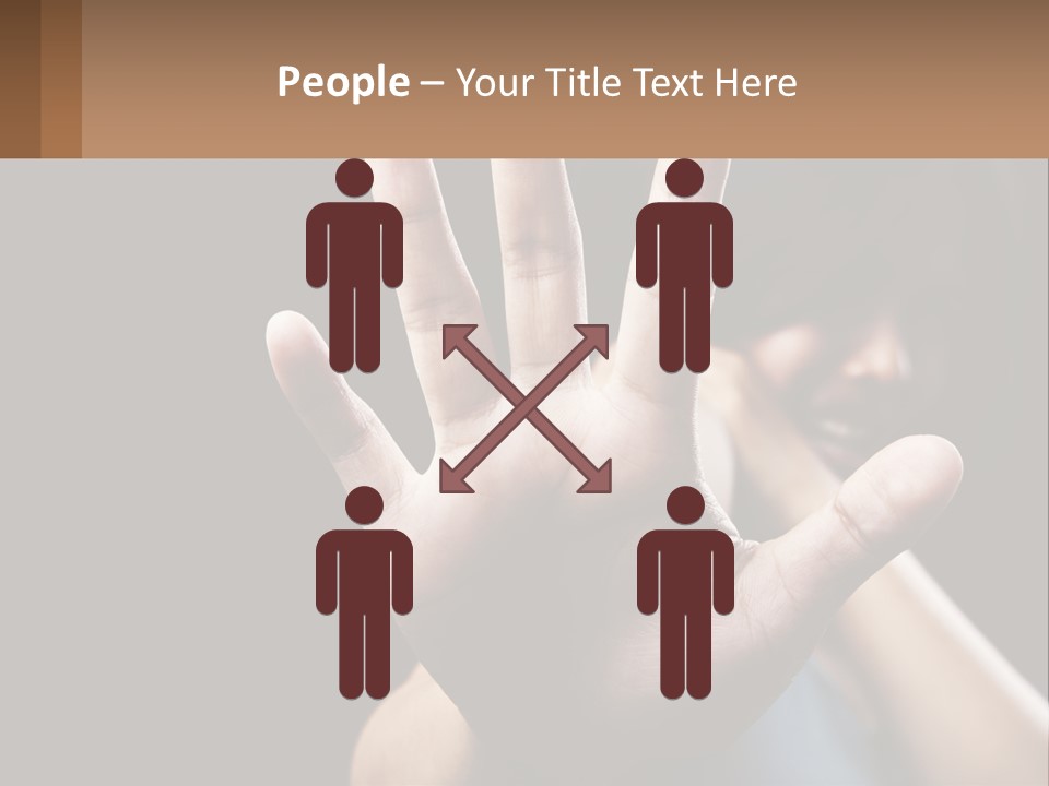 Woman Sea Coastal PowerPoint Template