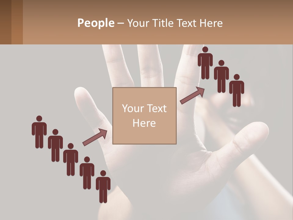 Woman Sea Coastal PowerPoint Template