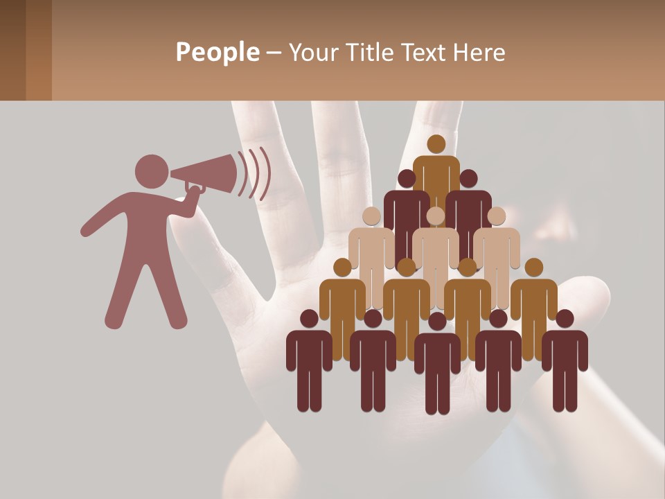 Woman Sea Coastal PowerPoint Template