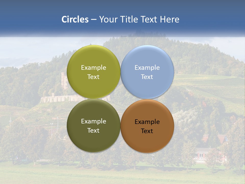 Pensioner Caucasian Life PowerPoint Template