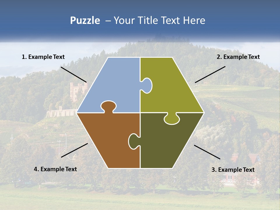 Pensioner Caucasian Life PowerPoint Template