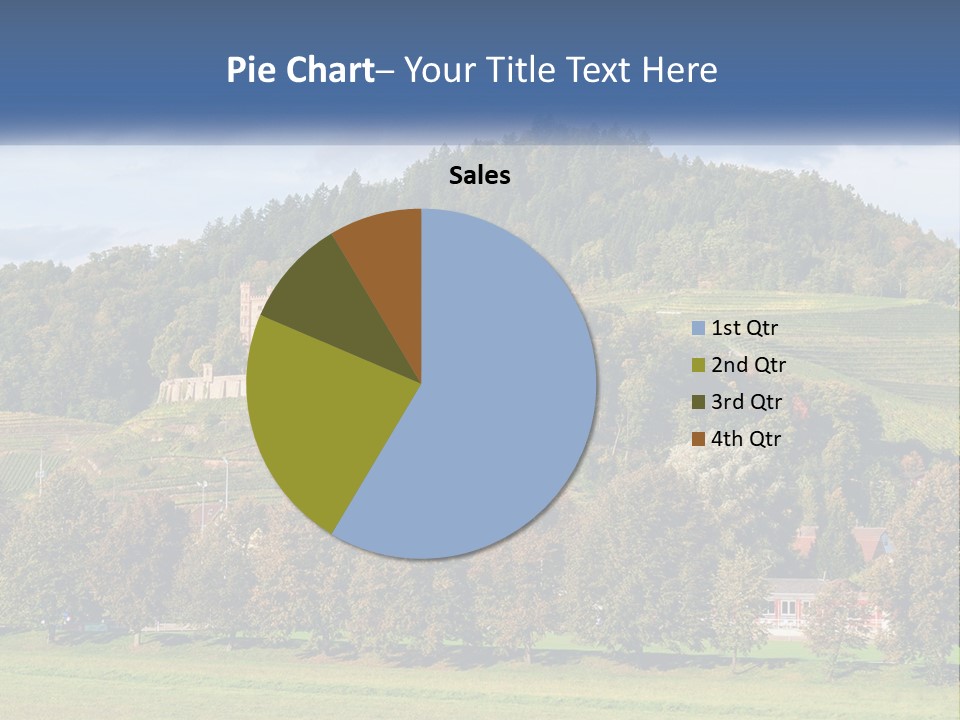 Pensioner Caucasian Life PowerPoint Template