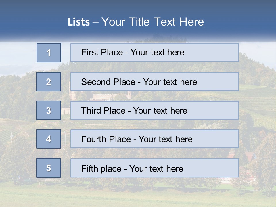 Pensioner Caucasian Life PowerPoint Template