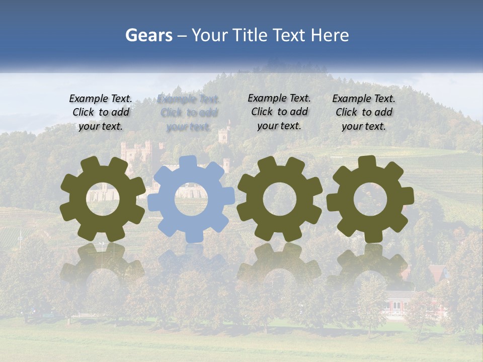 Pensioner Caucasian Life PowerPoint Template