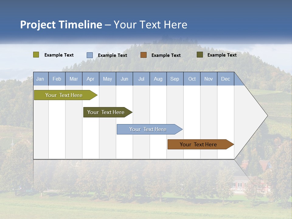 Pensioner Caucasian Life PowerPoint Template