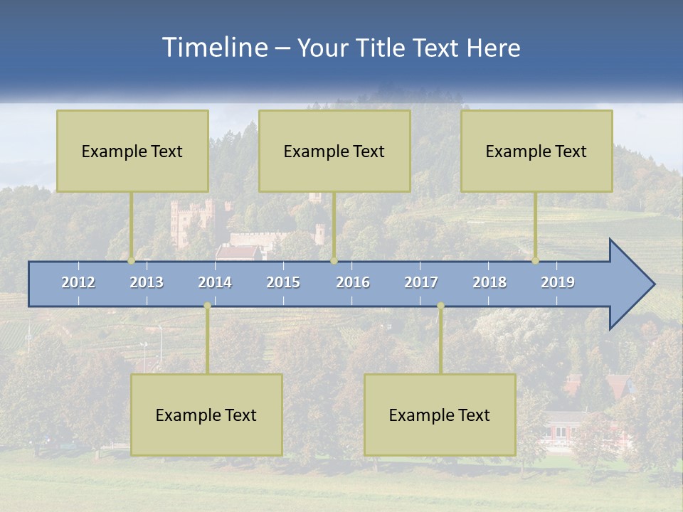 Pensioner Caucasian Life PowerPoint Template