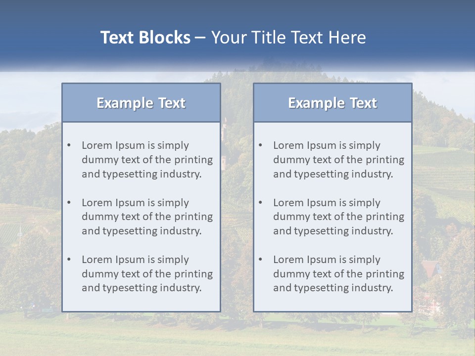 Pensioner Caucasian Life PowerPoint Template