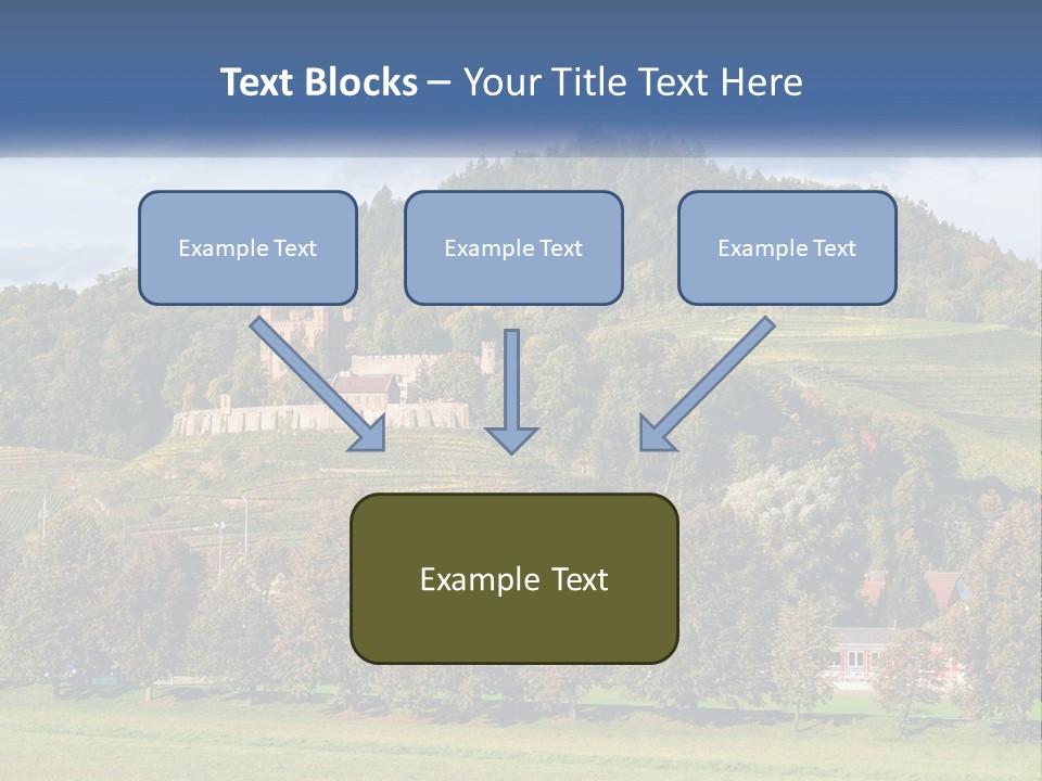 Pensioner Caucasian Life PowerPoint Template