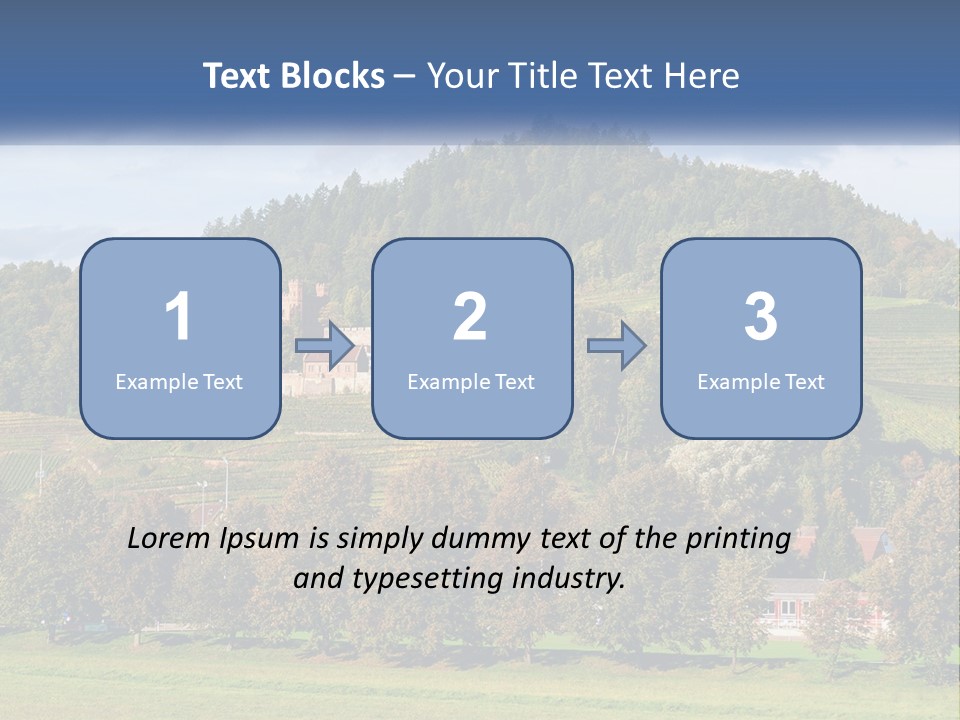 Pensioner Caucasian Life PowerPoint Template