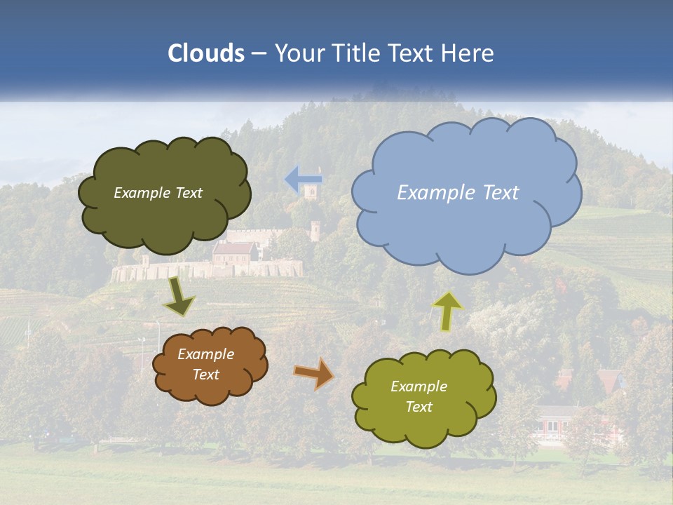 Pensioner Caucasian Life PowerPoint Template
