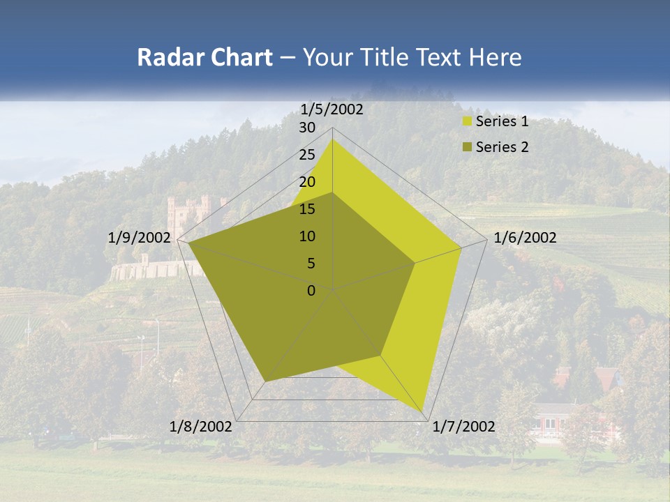 Pensioner Caucasian Life PowerPoint Template