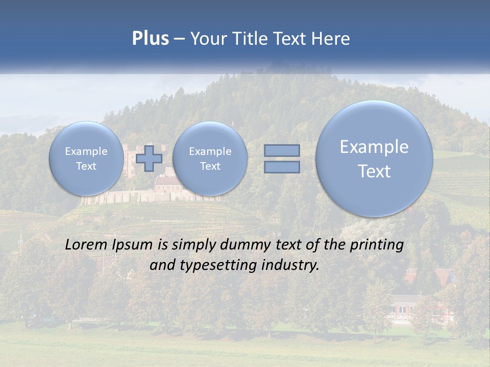 Pensioner Caucasian Life PowerPoint Template