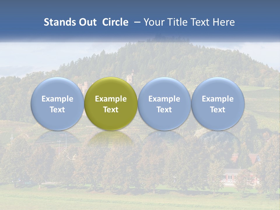 Pensioner Caucasian Life PowerPoint Template