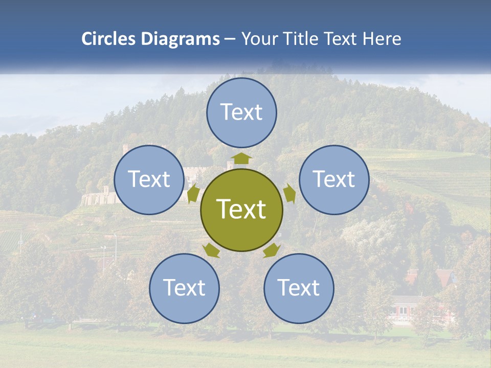 Pensioner Caucasian Life PowerPoint Template