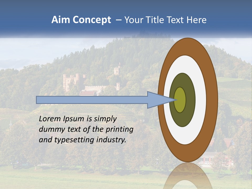 Pensioner Caucasian Life PowerPoint Template