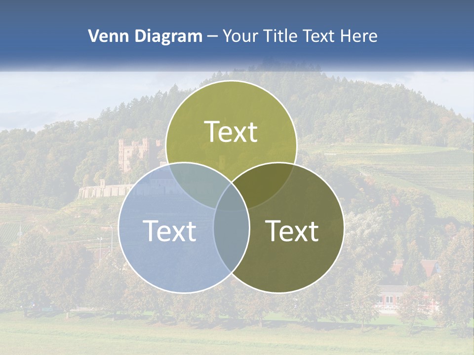 Pensioner Caucasian Life PowerPoint Template