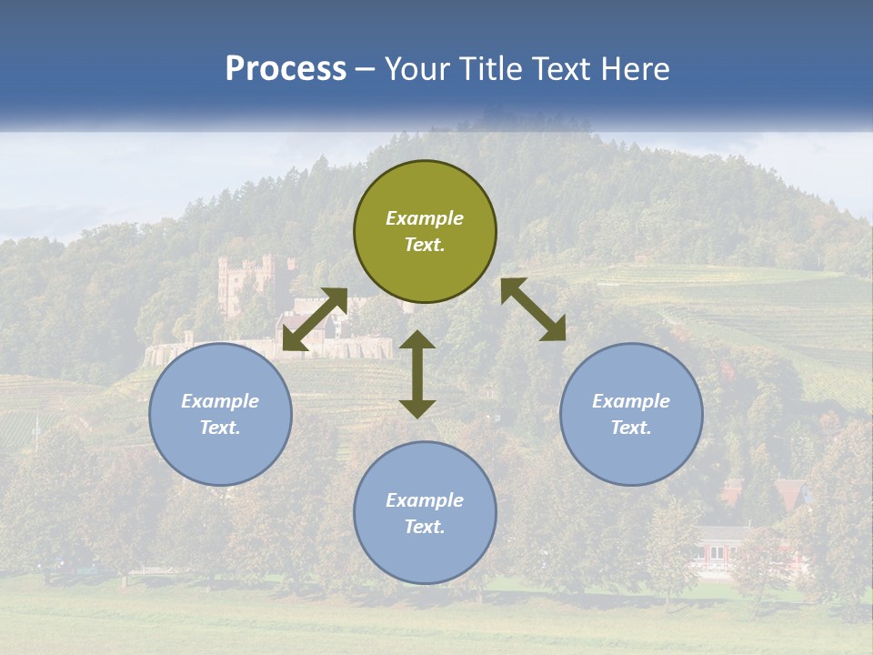 Pensioner Caucasian Life PowerPoint Template