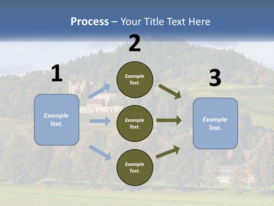Pensioner Caucasian Life PowerPoint Template