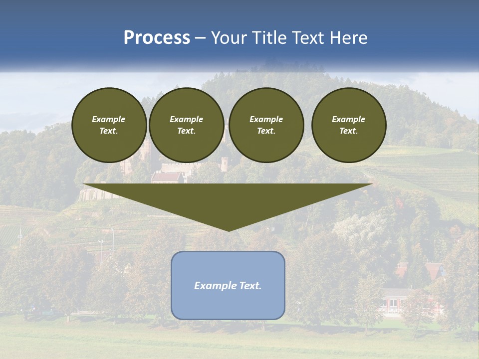 Pensioner Caucasian Life PowerPoint Template