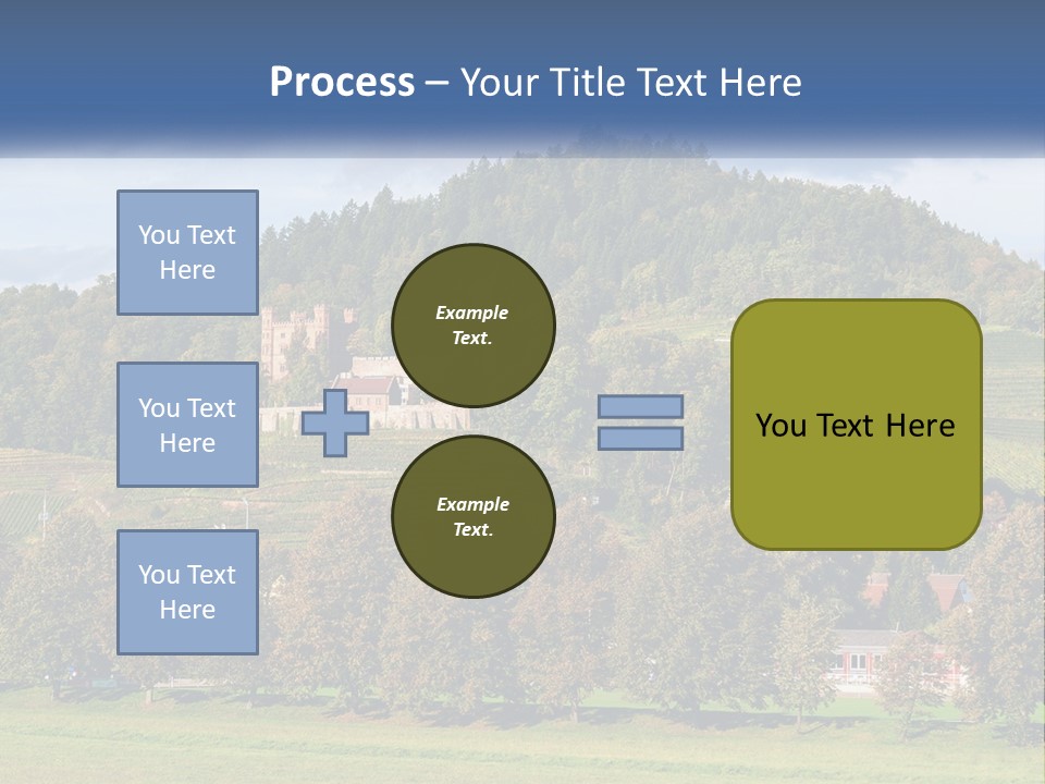 Pensioner Caucasian Life PowerPoint Template