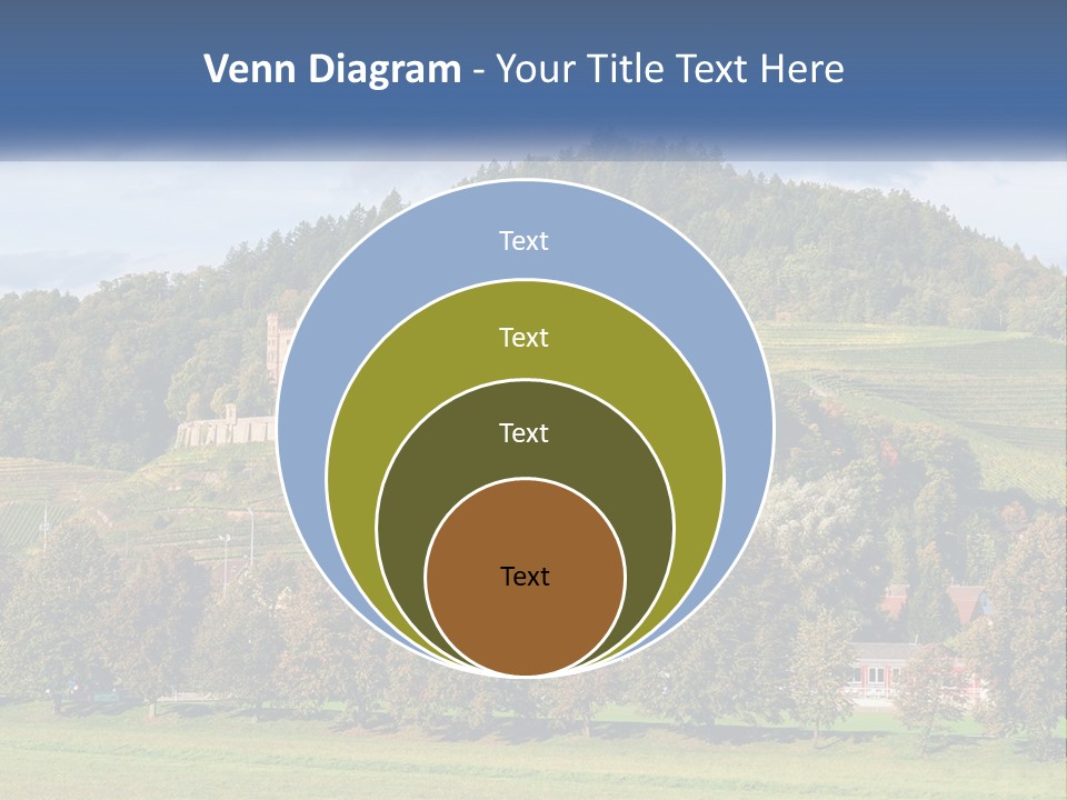 Pensioner Caucasian Life PowerPoint Template