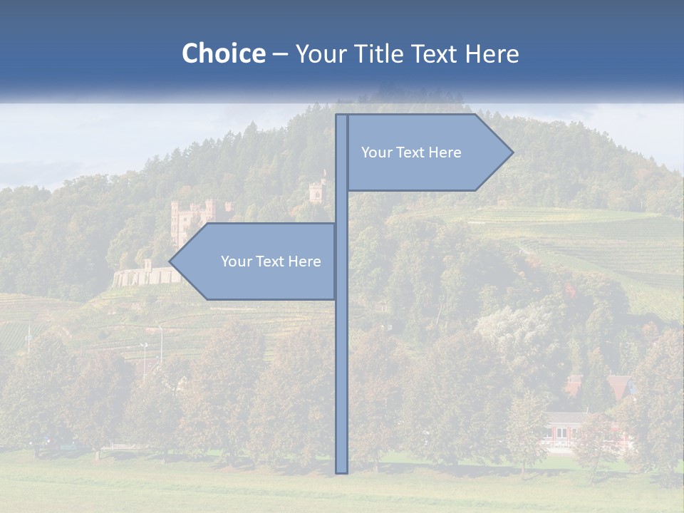 Pensioner Caucasian Life PowerPoint Template