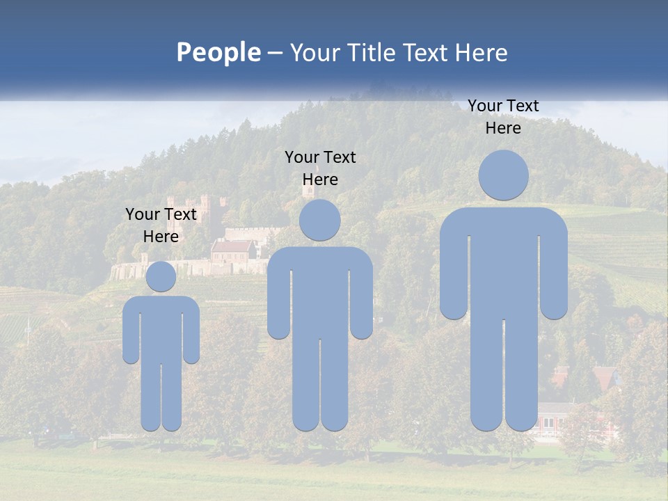 Pensioner Caucasian Life PowerPoint Template