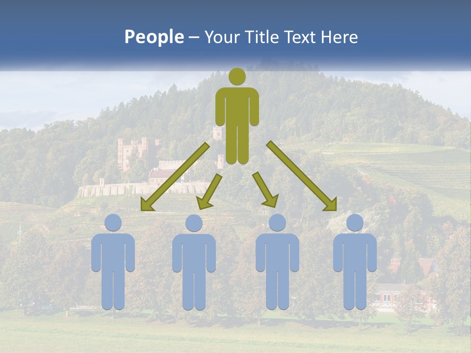 Pensioner Caucasian Life PowerPoint Template