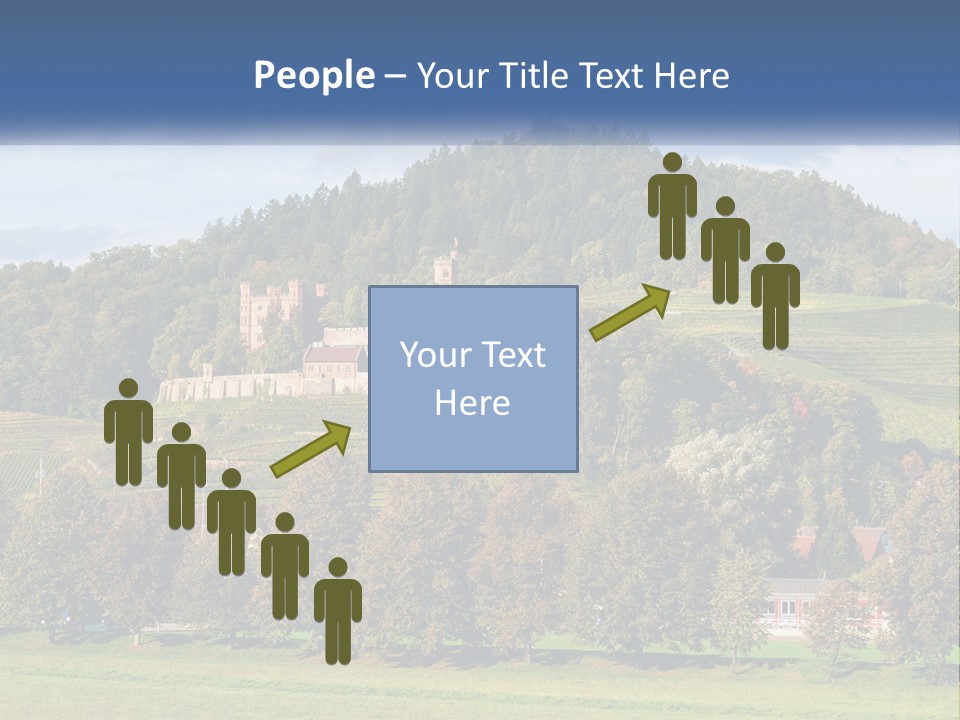 Pensioner Caucasian Life PowerPoint Template