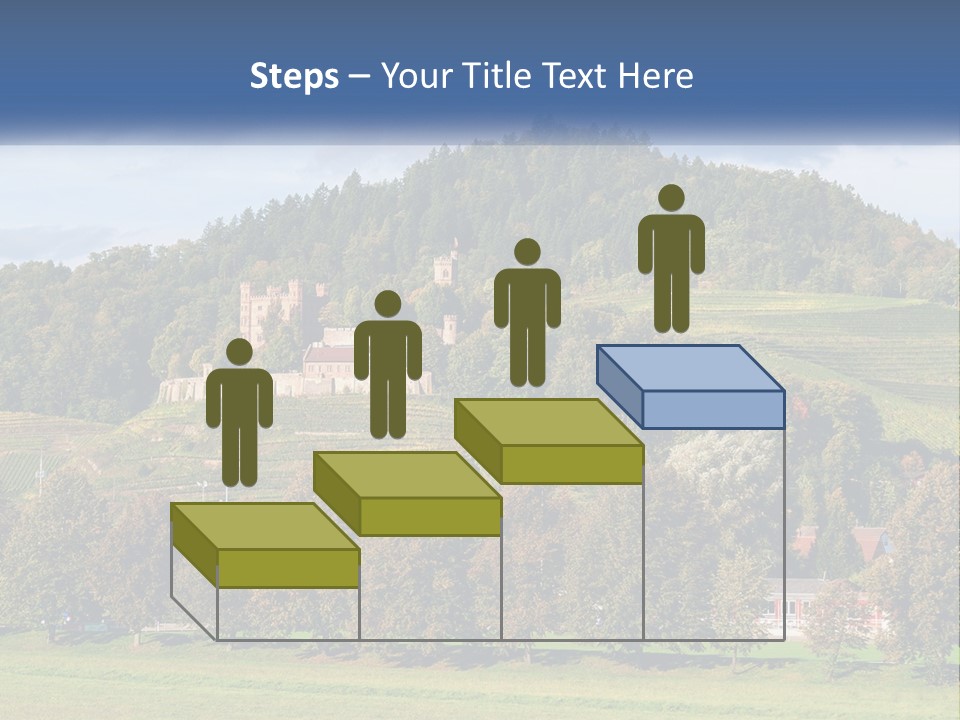 Pensioner Caucasian Life PowerPoint Template