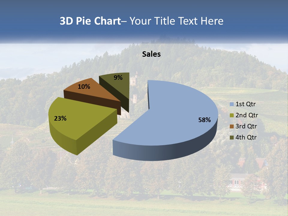 Pensioner Caucasian Life PowerPoint Template