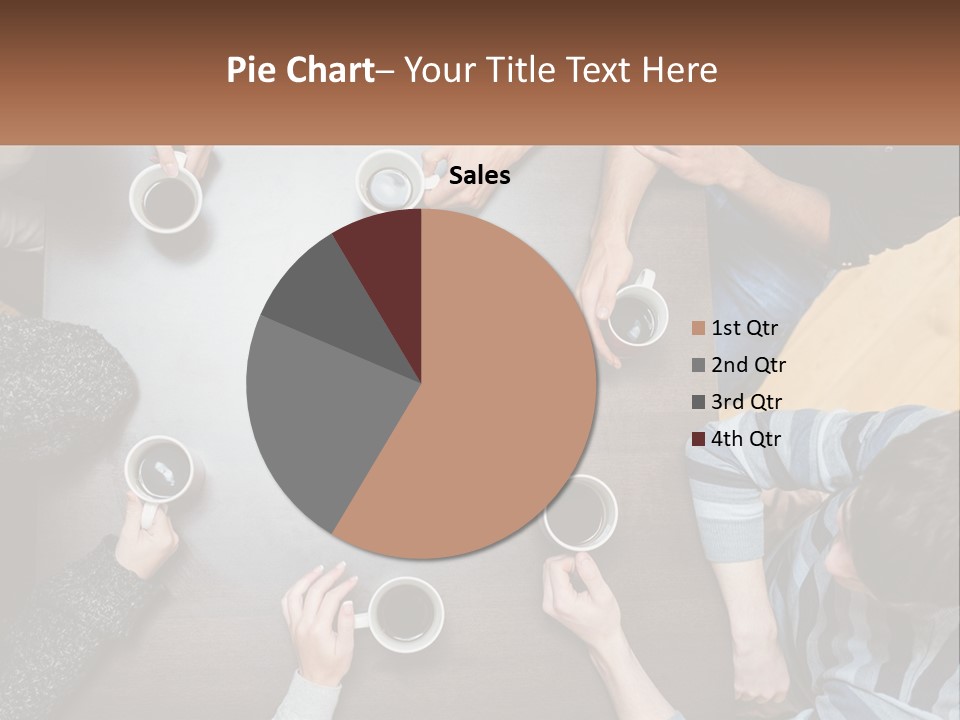 Portrait Sea Wave PowerPoint Template