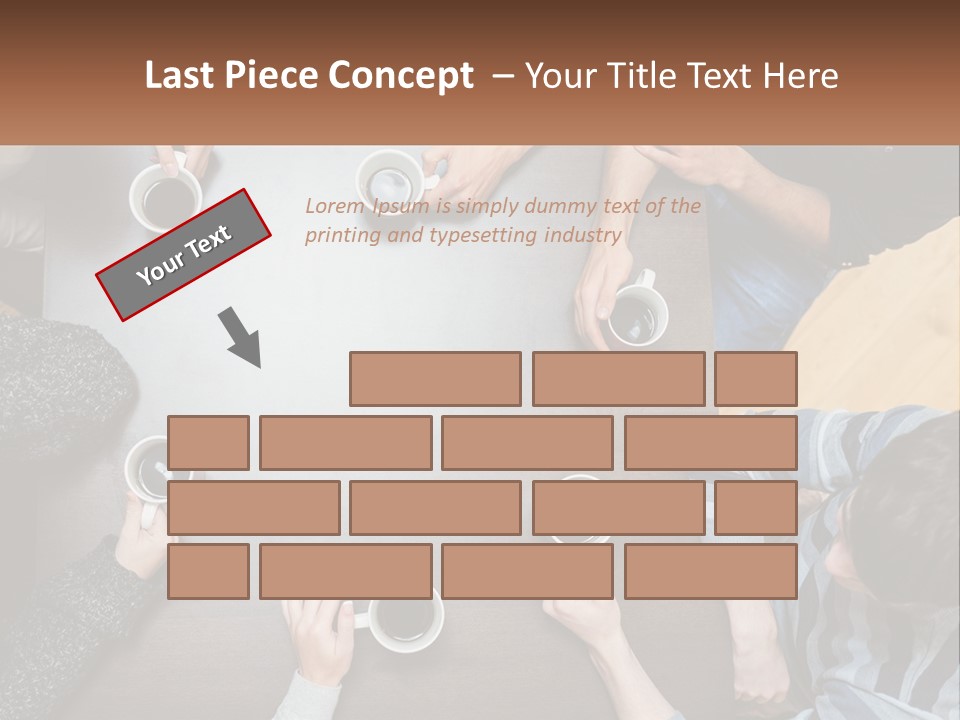 Portrait Sea Wave PowerPoint Template