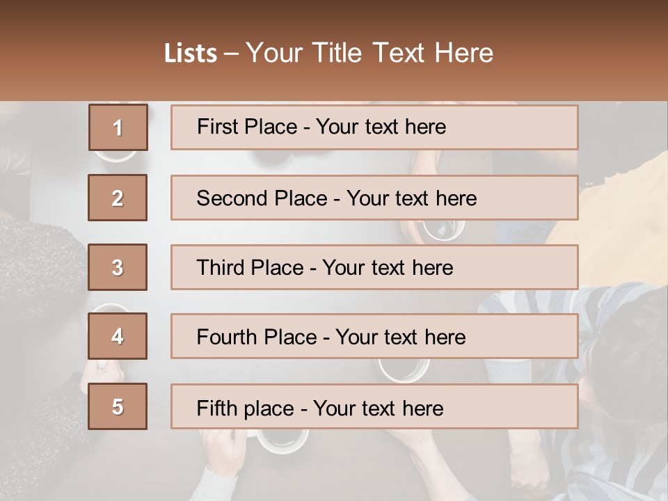 Portrait Sea Wave PowerPoint Template