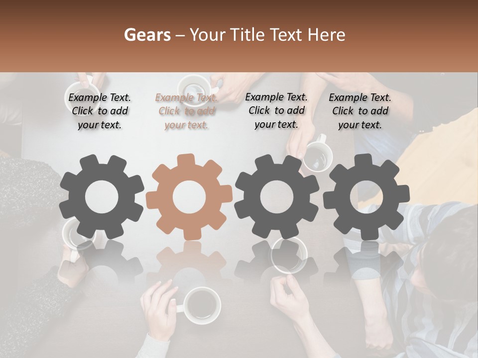 Portrait Sea Wave PowerPoint Template