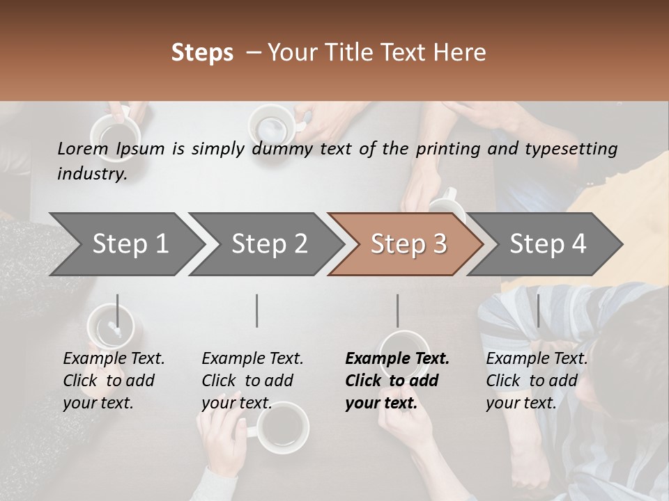Portrait Sea Wave PowerPoint Template