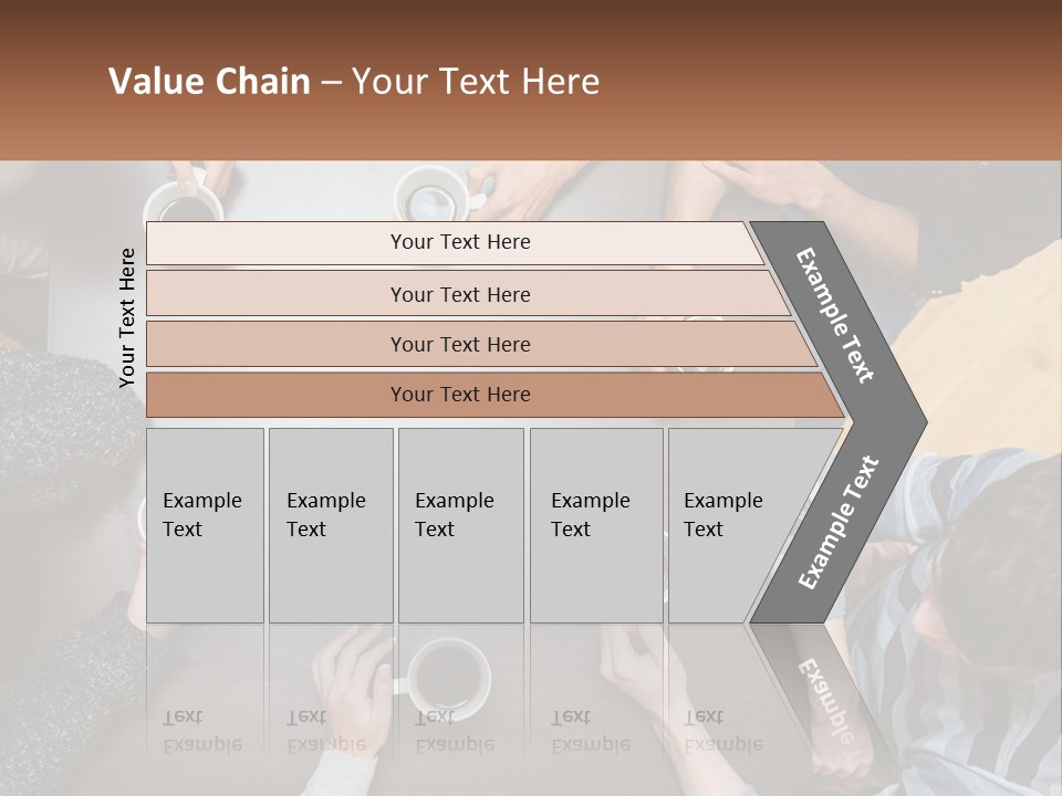 Portrait Sea Wave PowerPoint Template