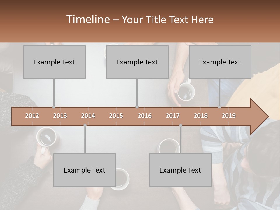 Portrait Sea Wave PowerPoint Template