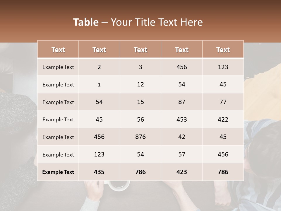 Portrait Sea Wave PowerPoint Template
