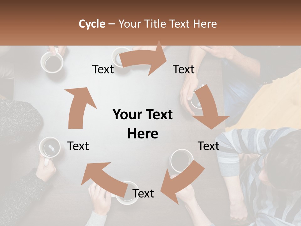 Portrait Sea Wave PowerPoint Template