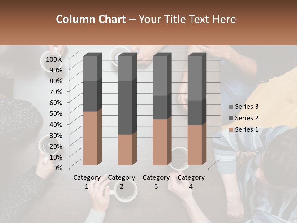 Portrait Sea Wave PowerPoint Template
