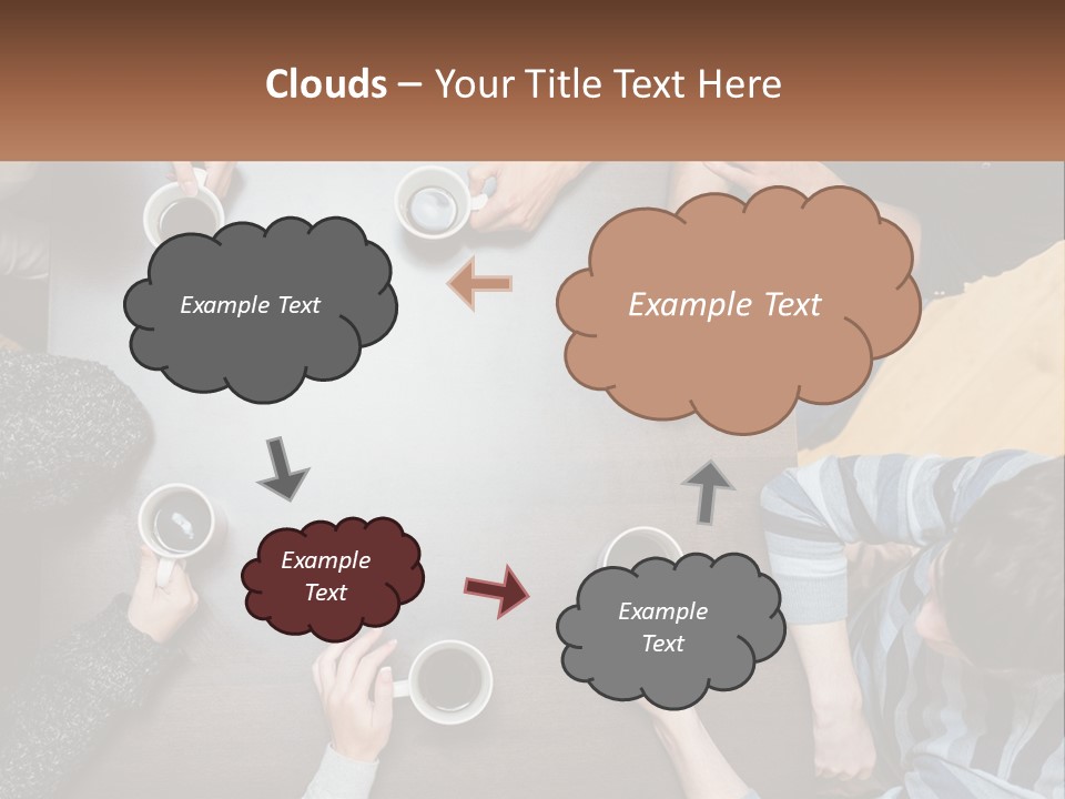 Portrait Sea Wave PowerPoint Template