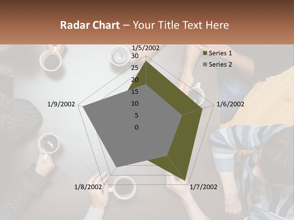 Portrait Sea Wave PowerPoint Template