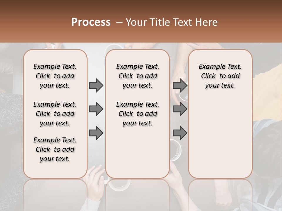 Portrait Sea Wave PowerPoint Template