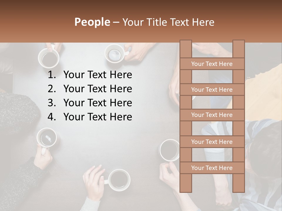 Portrait Sea Wave PowerPoint Template