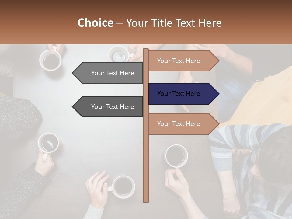 Portrait Sea Wave PowerPoint Template