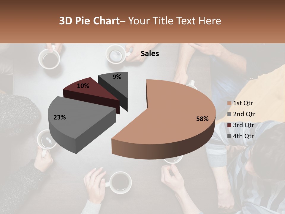 Portrait Sea Wave PowerPoint Template