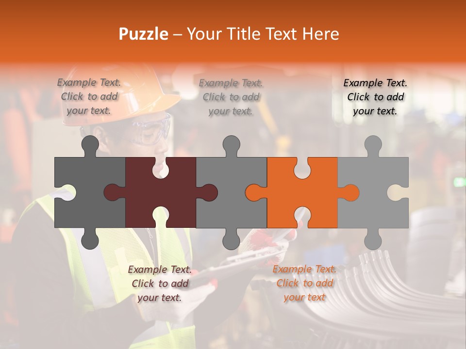 Mother Sunset Portrait PowerPoint Template