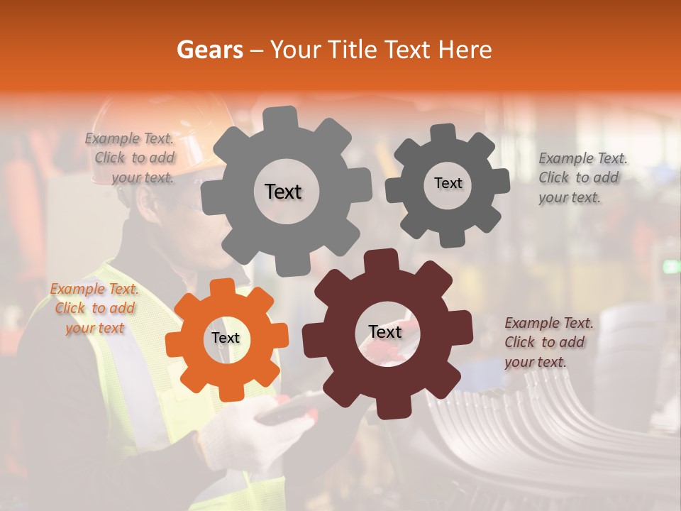 Mother Sunset Portrait PowerPoint Template