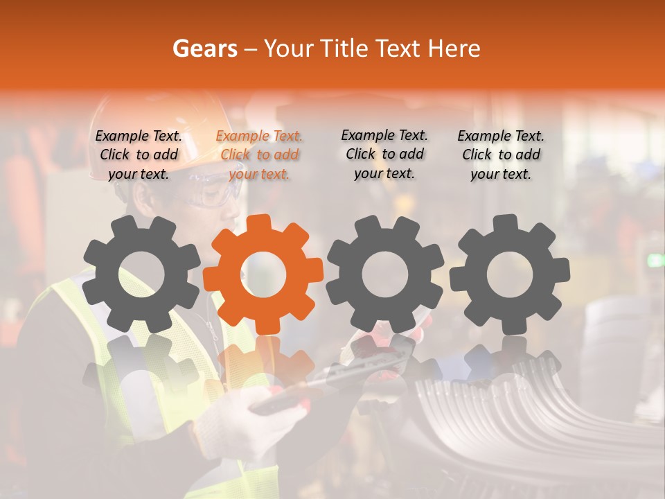 Mother Sunset Portrait PowerPoint Template